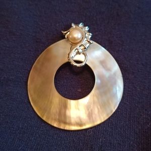 Pearl Seahorse Necklace Pendant